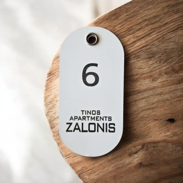 Μαγνητικό Μπρελόκ Ξενοδοχείου Μεταλλικό Etalbond Metal6